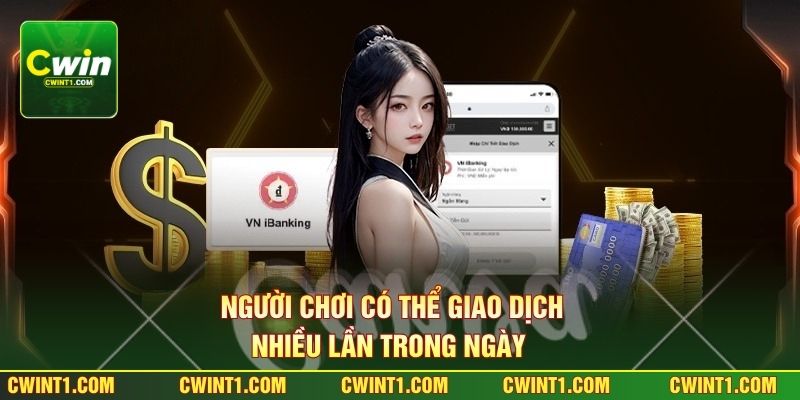 Người chơi có thể giao dịch nhiều lần trong ngày 