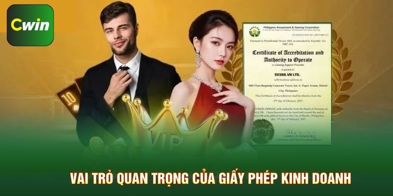 Vai trò quan trọng của giấy phép kinh doanh